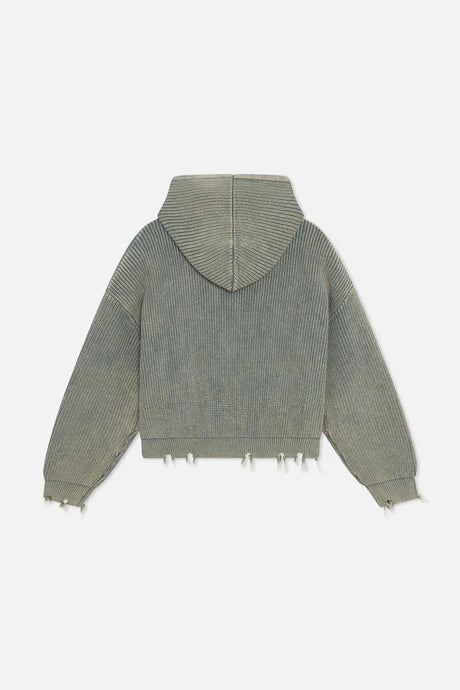 Scuffers Buzz Dusty Green Knit Zipper