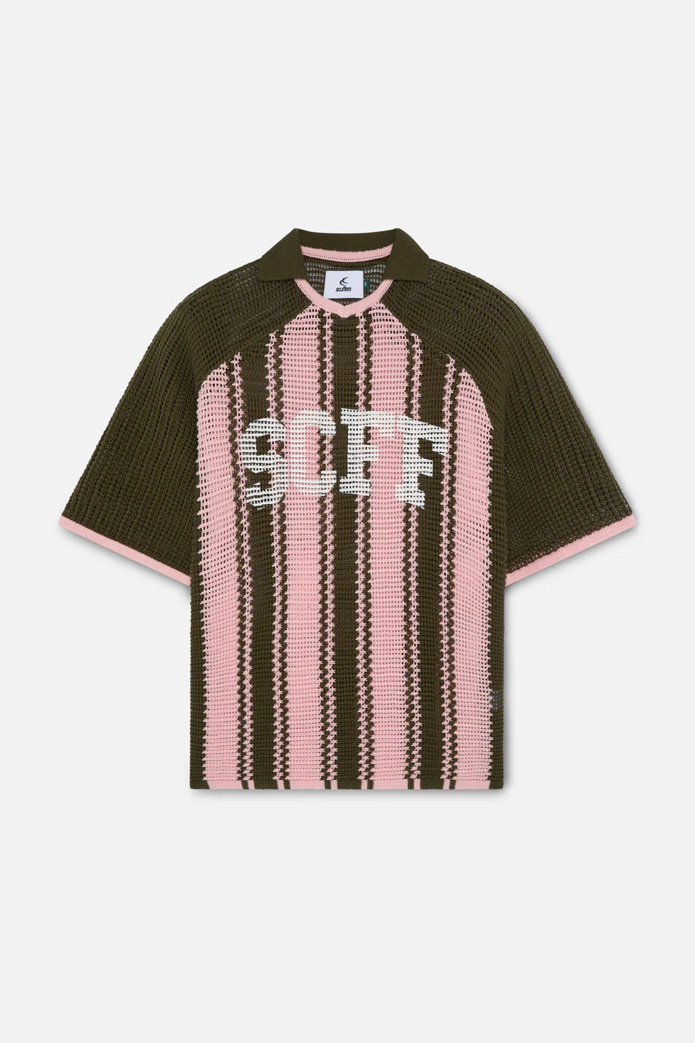 Scuffers Beacon Pink Knit Jersey