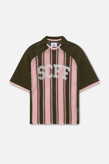 Scuffers Beacon Pink Knit Jersey