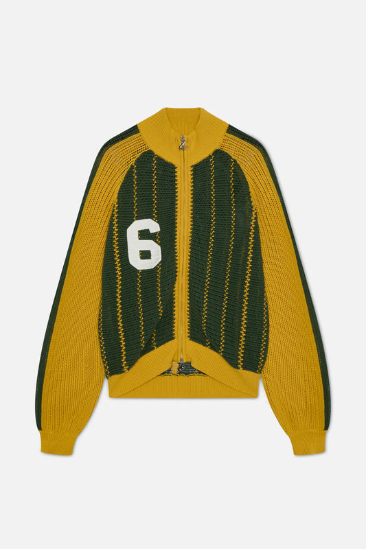 Scuffers Beacon Yellow Knit Zipper