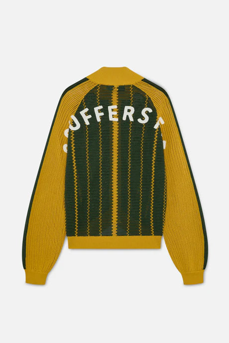 Scuffers Beacon Yellow Knit Zipper