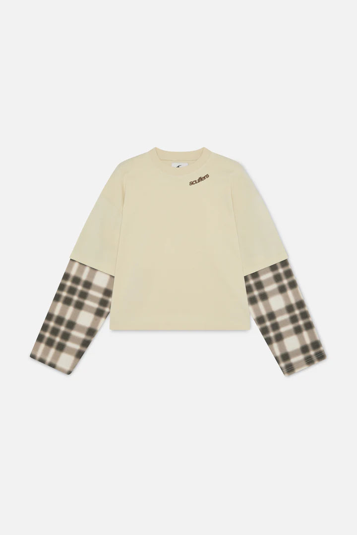Scuffers Blur Kurtis Ecru Long sleeve