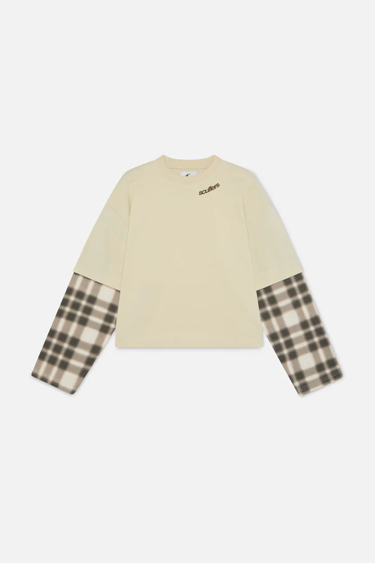 Scuffers Blur Kurtis Ecru Long sleeve
