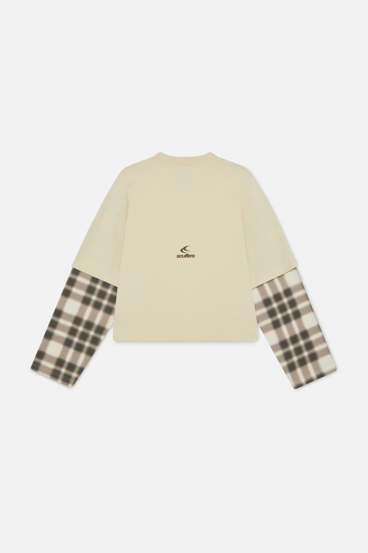 Scuffers Blur Kurtis Ecru Long sleeve