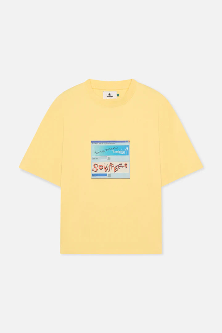 Scuffers Log in Yellow T-Shirt