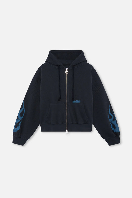 Scuffers Flame Navy Zipper