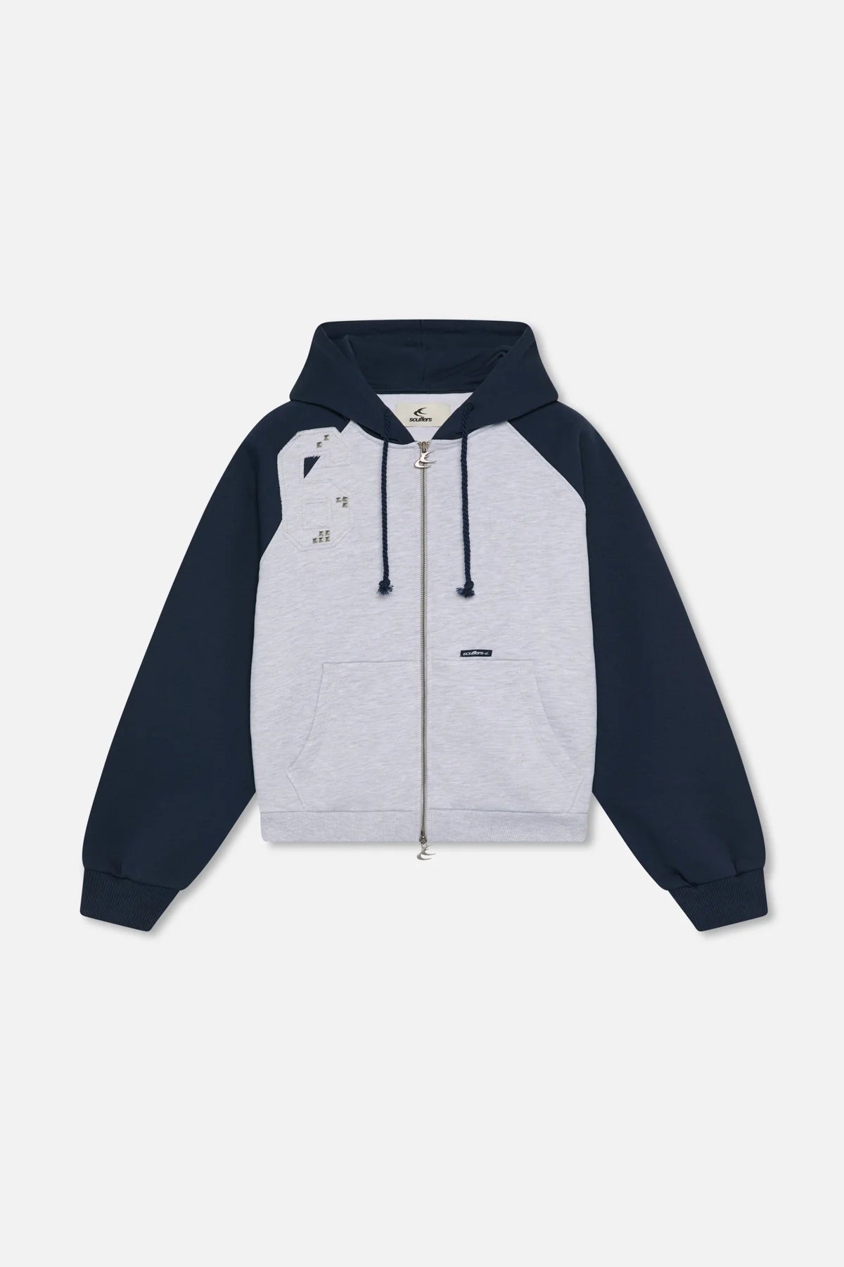 Scuffers Inside Navy Zipper