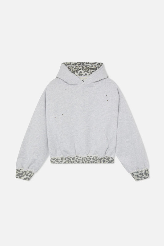 Scuffers Leo Grey Melange Hoodie