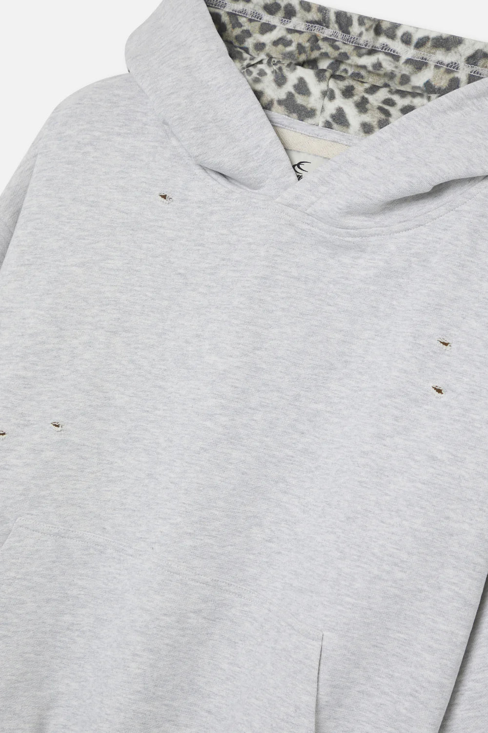 Scuffers Leo Grey Melange Hoodie