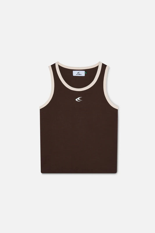 Scuffers Twice Brown Tank Top