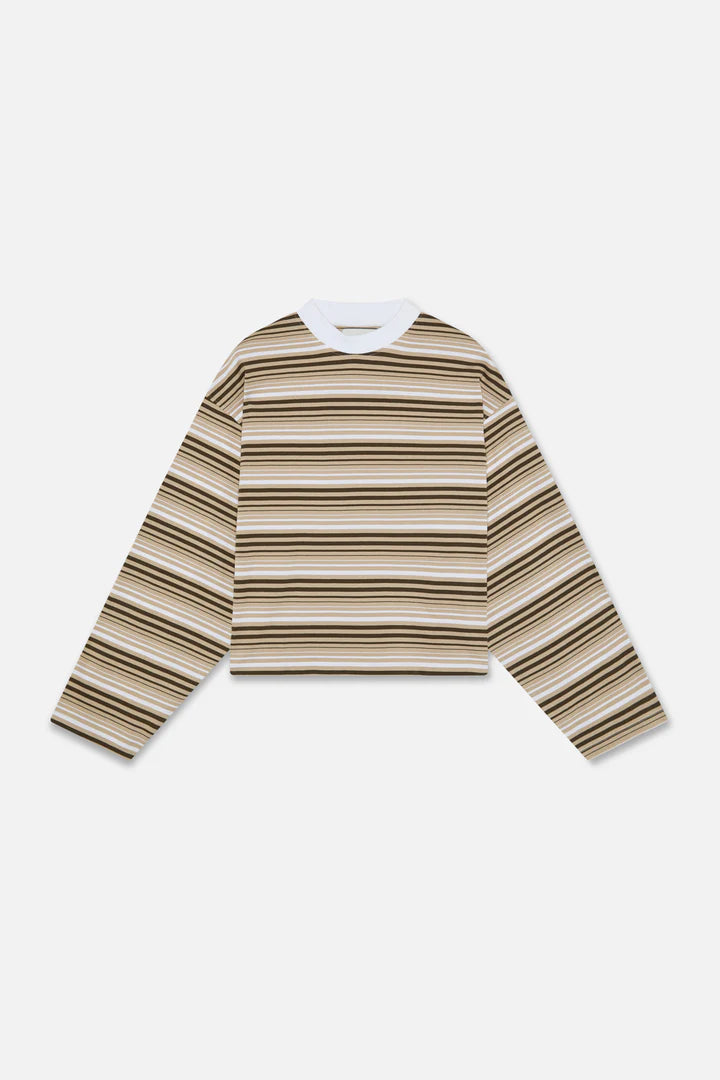 Scuffers Sport Tech Brown Striped Long sleeve